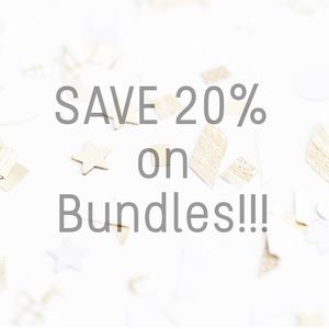 SAVE when you BUNDLE!